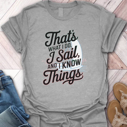 Know Sailing T-Shirt