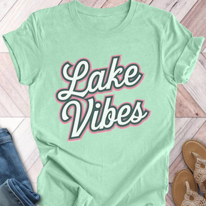 Lake Vibes Bold T-Shirt