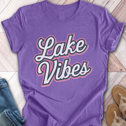Lake Vibes Bold T-Shirt