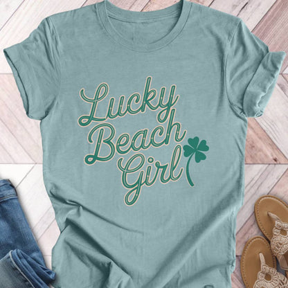 Lucky Beach Girl Clover T-Shirt