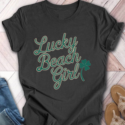Lucky Beach Girl Clover T-Shirt