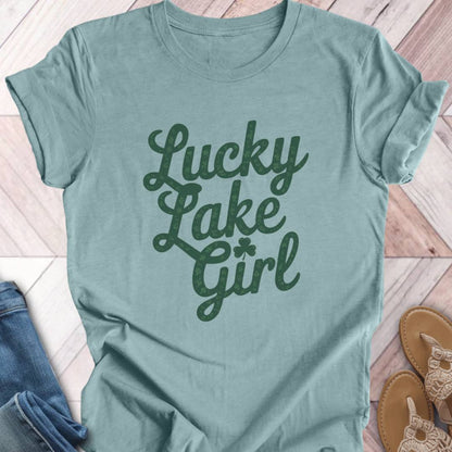 Lucky Lake Girl Clover T-Shirt