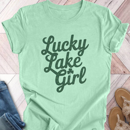 Lucky Lake Girl Clover T-Shirt