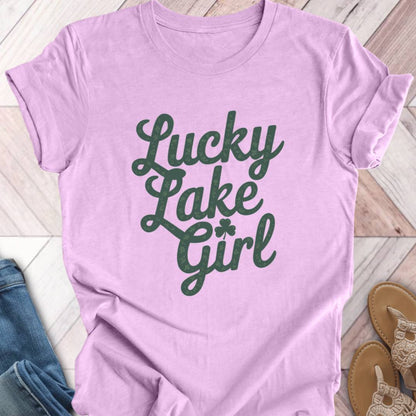 Lucky Lake Girl Clover T-Shirt