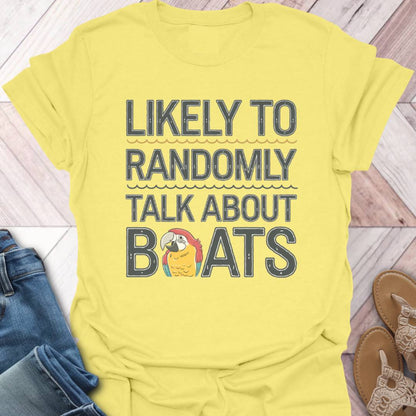 Boat Talk Parrot T-Shirt