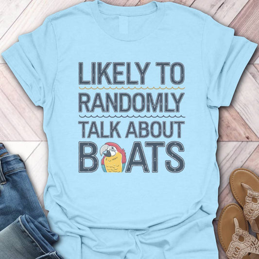 Boat Talk Parrot T-Shirt