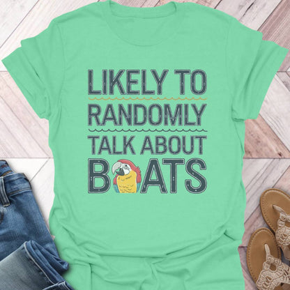 Boat Talk Parrot T-Shirt