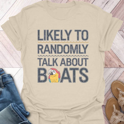 Boat Talk Parrot T-Shirt