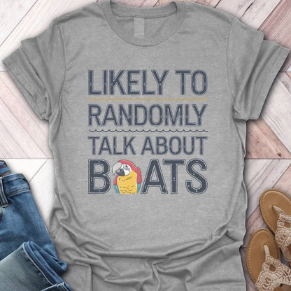 Boat Talk Parrot T-Shirt