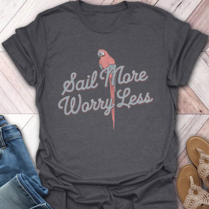 Sail More Parrot T-Shirt