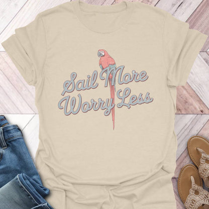 Sail More Parrot T-Shirt