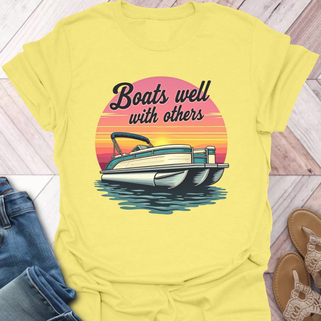 Pontoon Well Sunset T-Shirt