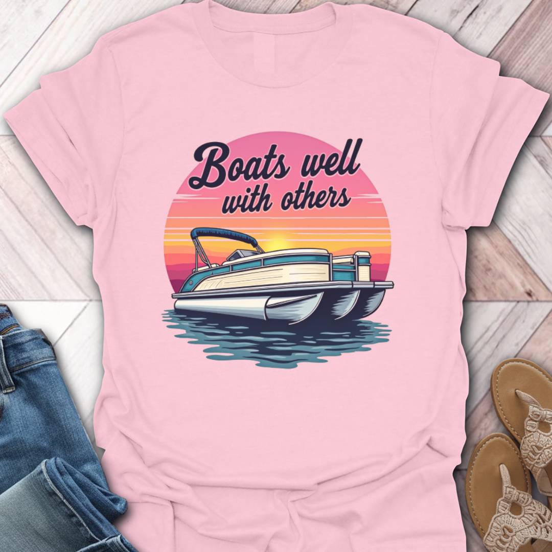 Pontoon Well Sunset T-Shirt