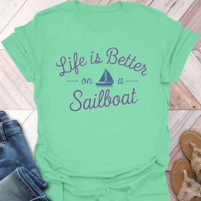 Sailing Life Retro T-Shirt