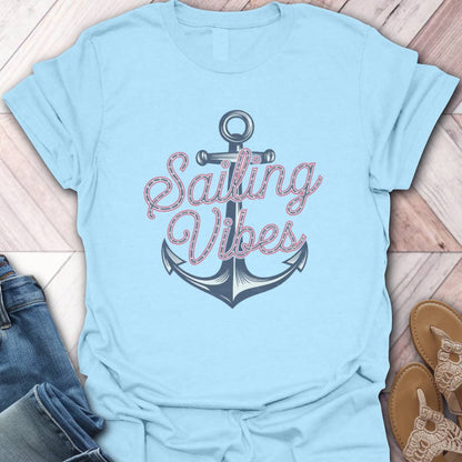 Sailing Vibes Anchor T-Shirt