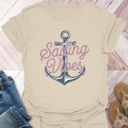 Sailing Vibes Anchor T-Shirt
