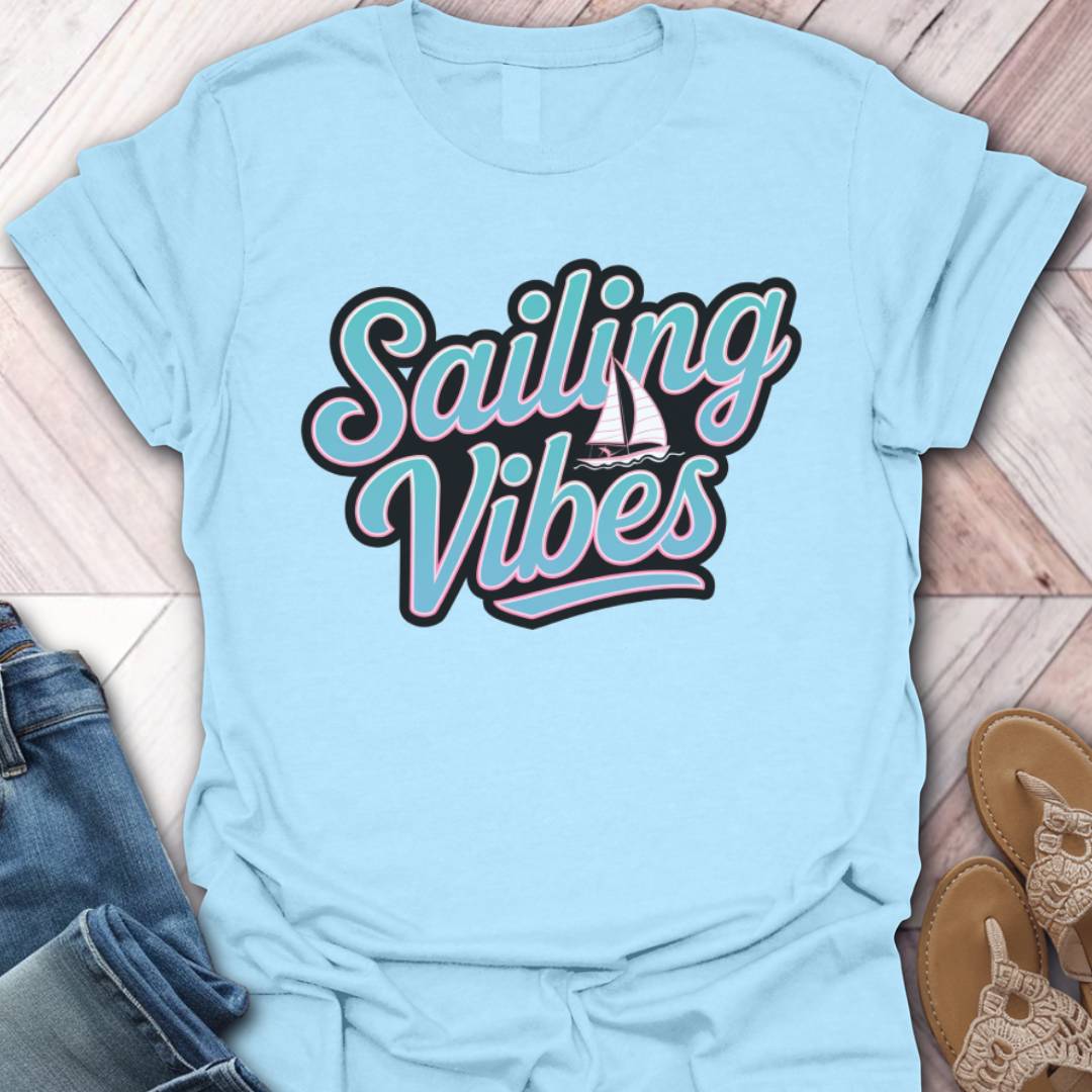Sailing Vibes Coastal T-Shirt