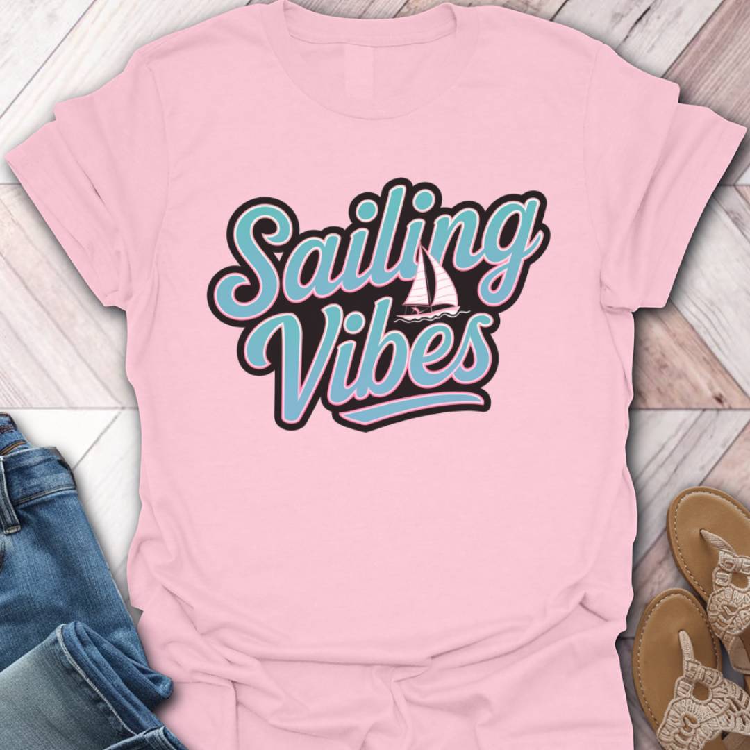 Sailing Vibes Coastal T-Shirt