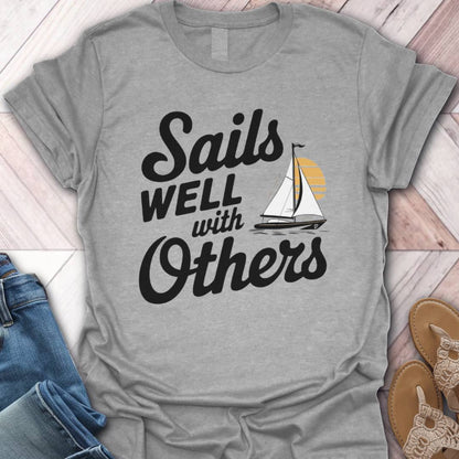 Sails Well Sunset T-Shirt