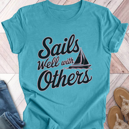 Sails Well Pink T-Shirt