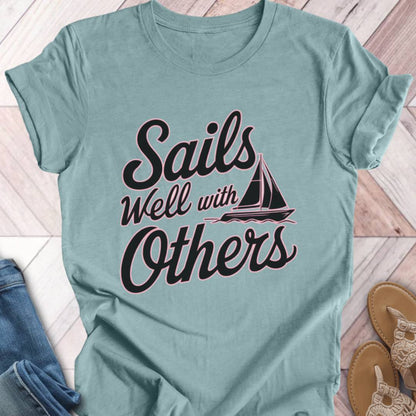 Sails Well Pink T-Shirt