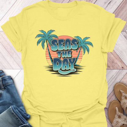 Seas The Day Tropical T-Shirt