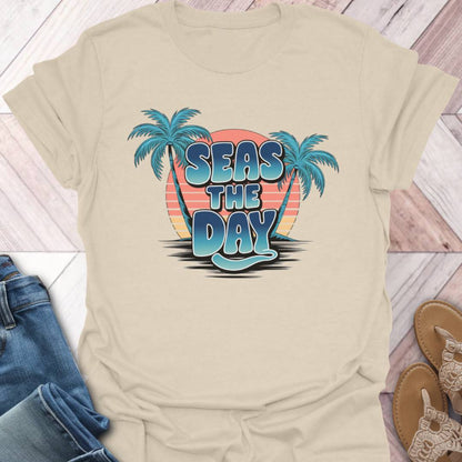 Seas The Day Tropical T-Shirt