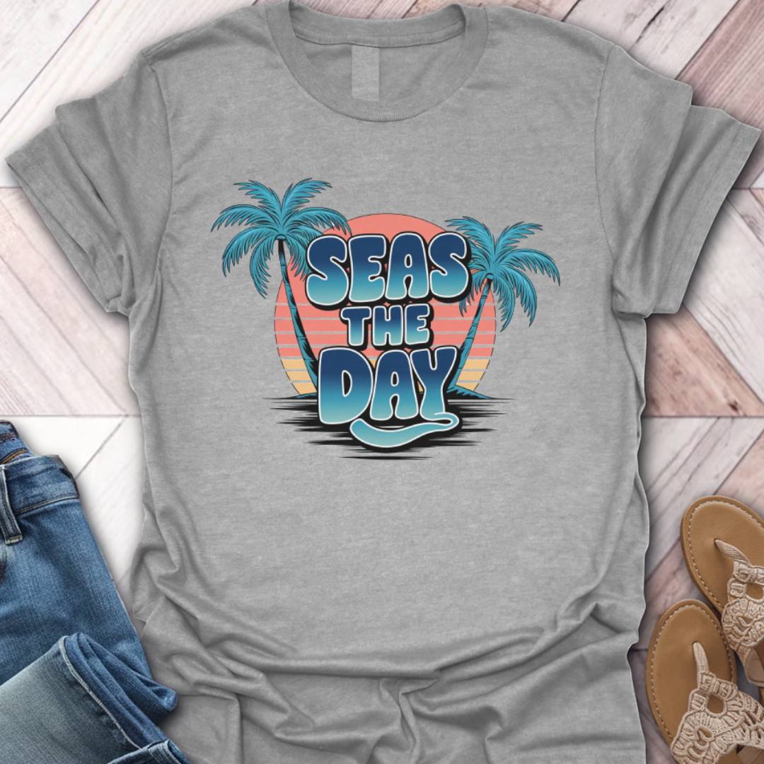 Seas The Day Tropical T-Shirt