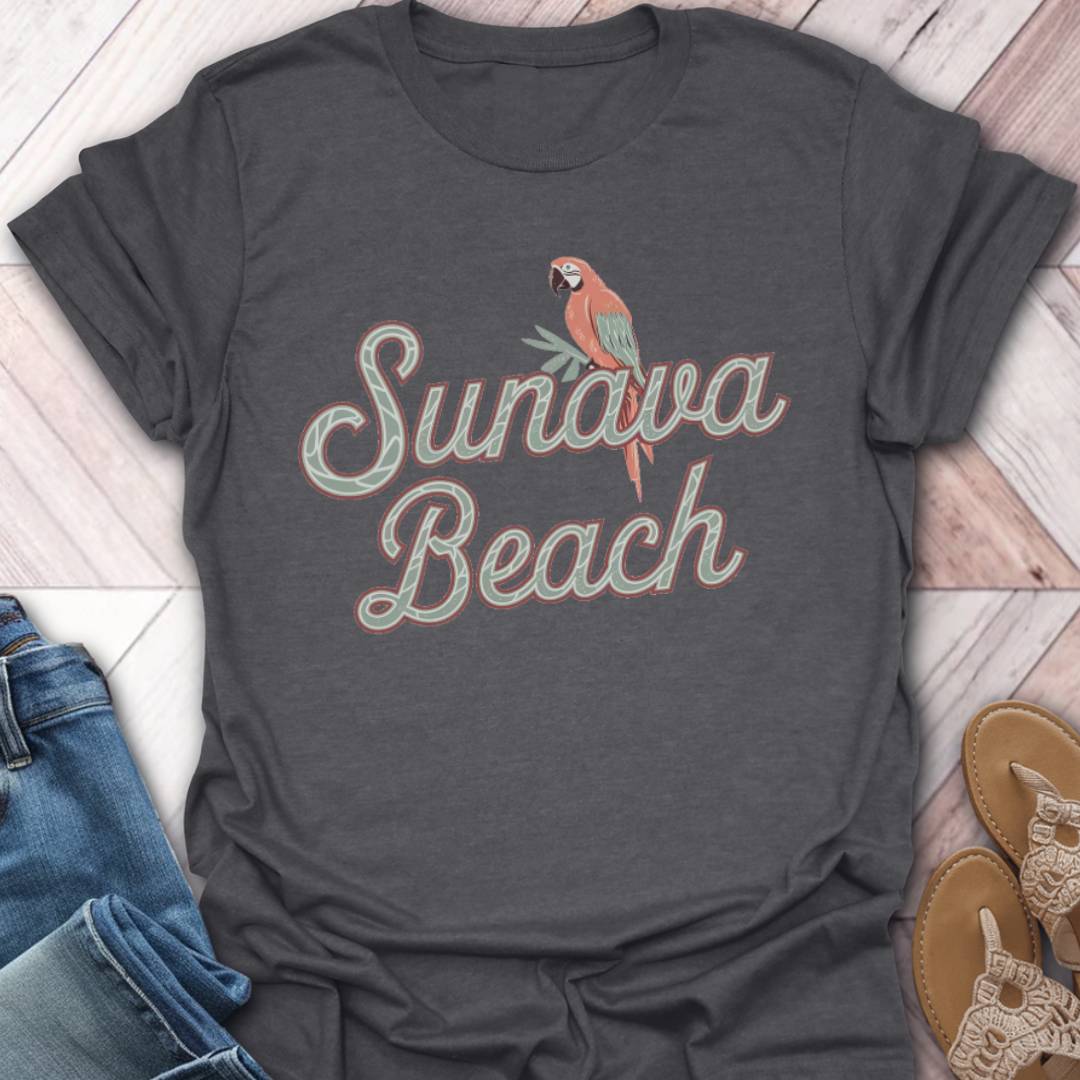 Sunava Beach Parrot T-Shirt