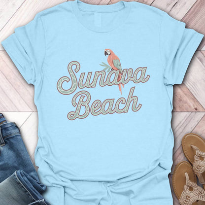 Sunava Beach Parrot T-Shirt