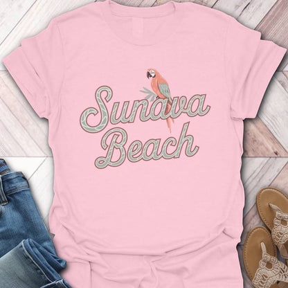 Sunava Beach Parrot T-Shirt