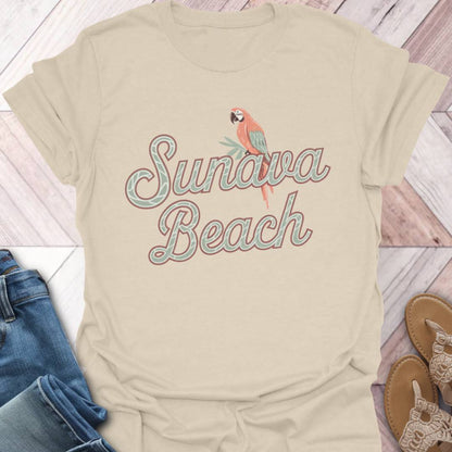 Sunava Beach Parrot T-Shirt