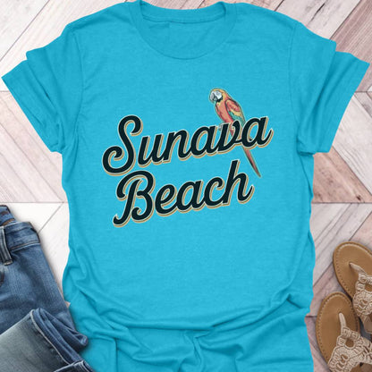 Sunava Beach Retro T-Shirt