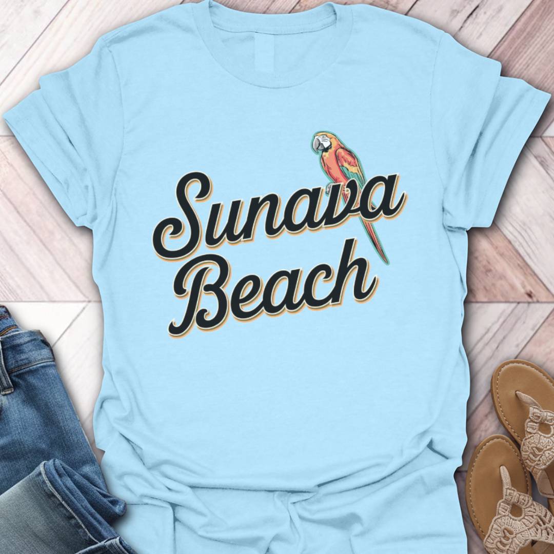 Sunava Beach Retro T-Shirt