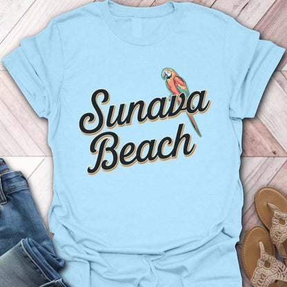 Sunava Beach Retro T-Shirt