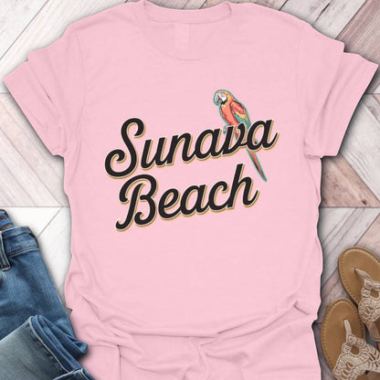 Sunava Beach Retro T-Shirt