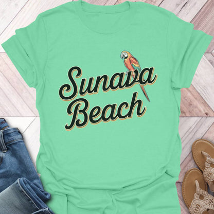 Sunava Beach Retro T-Shirt