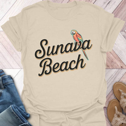Sunava Beach Retro T-Shirt
