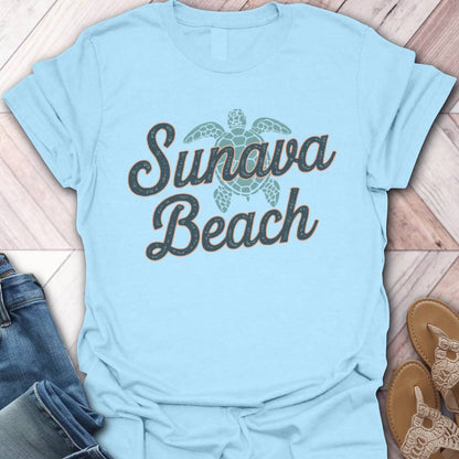 Turtle Sunava Beach T-Shirt