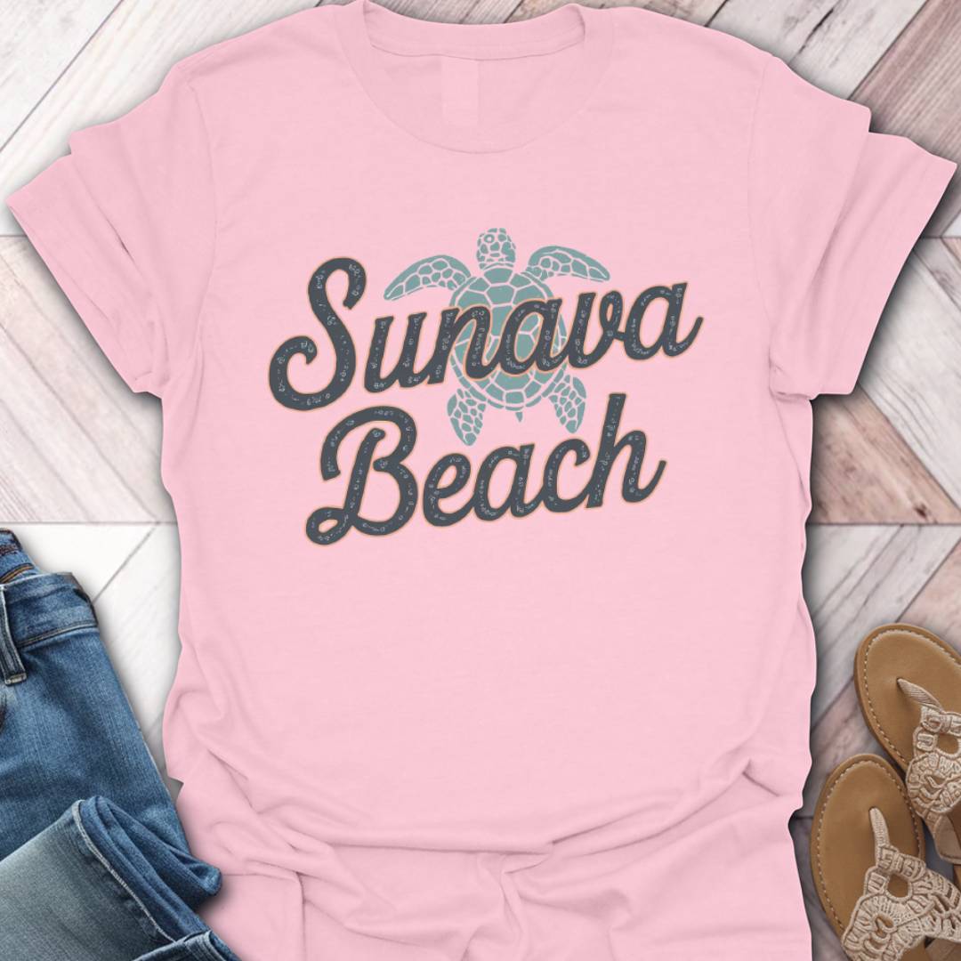 Turtle Sunava Beach T-Shirt