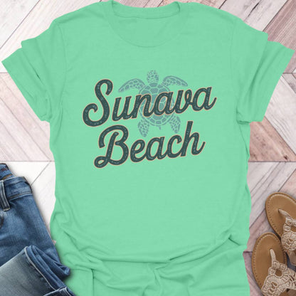Turtle Sunava Beach T-Shirt