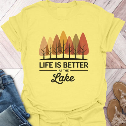 Lake Life Fall Maple Trees