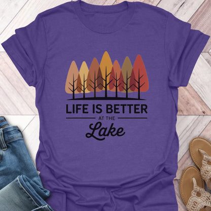 Lake Life Fall Maple Trees