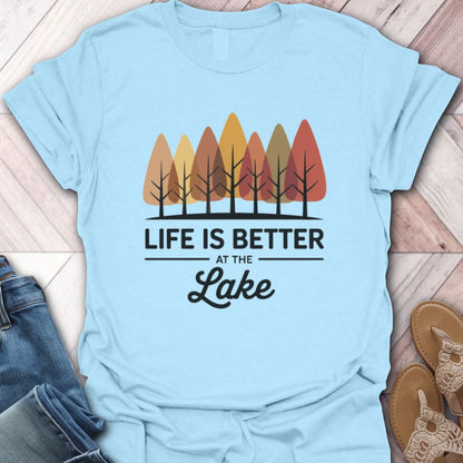 Lake Life Fall Maple Trees