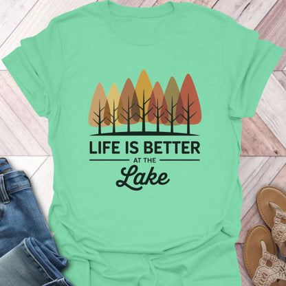 Lake Life Fall Maple Trees