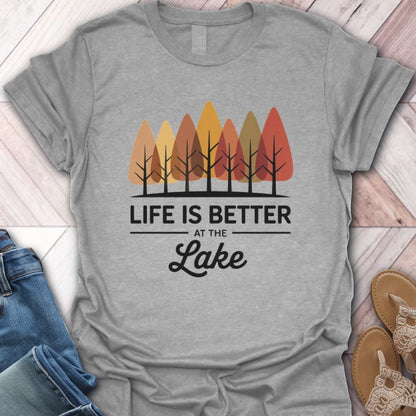 Lake Life Fall Maple Trees