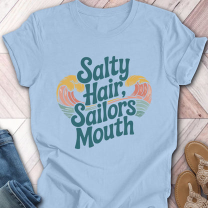 Sea Wave Sailors Mouth T-Shirt
