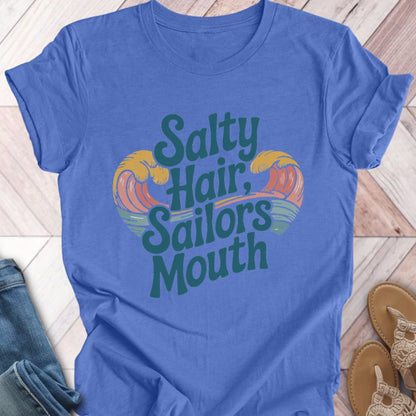 Sea Wave Sailors Mouth T-Shirt