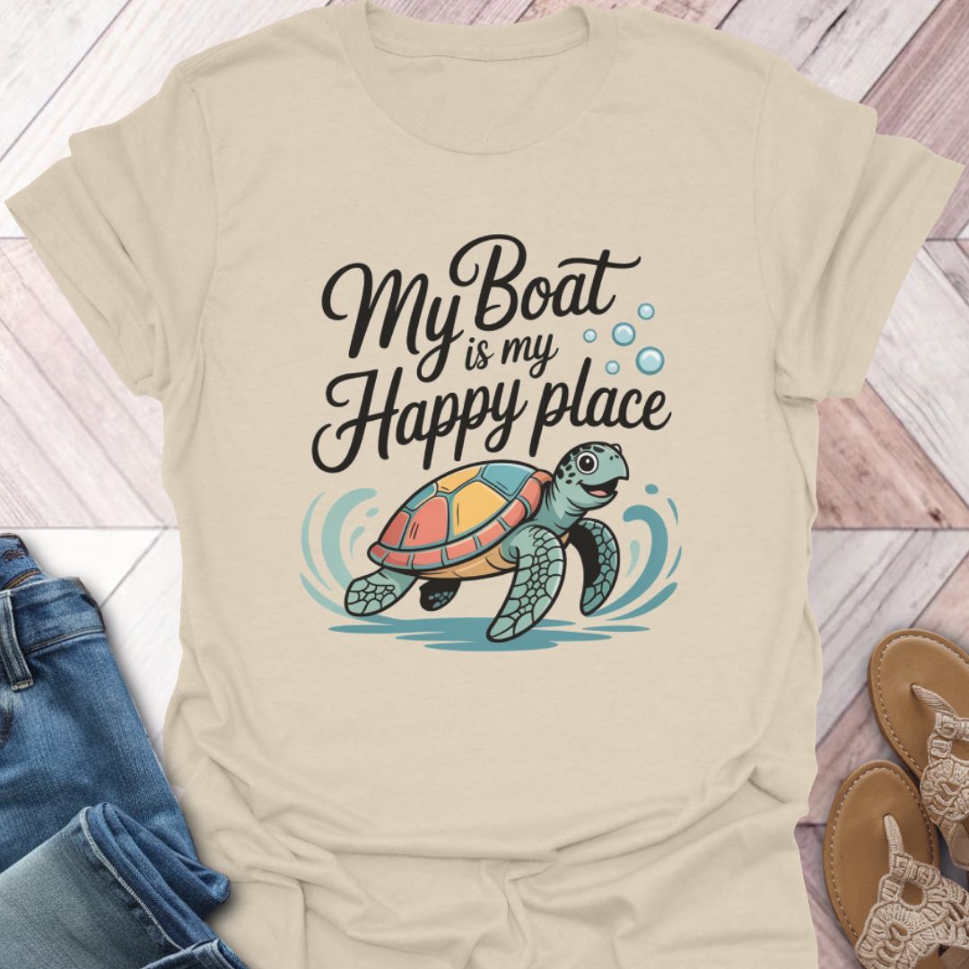 Turtle Happy Place T-Shirt