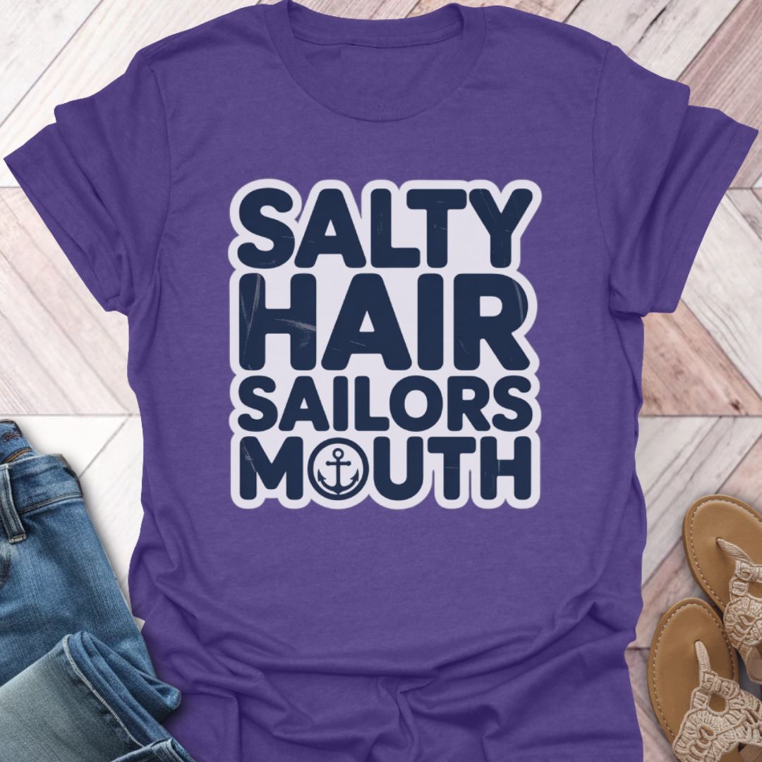 Salty Hair Sailors Mouth Bold